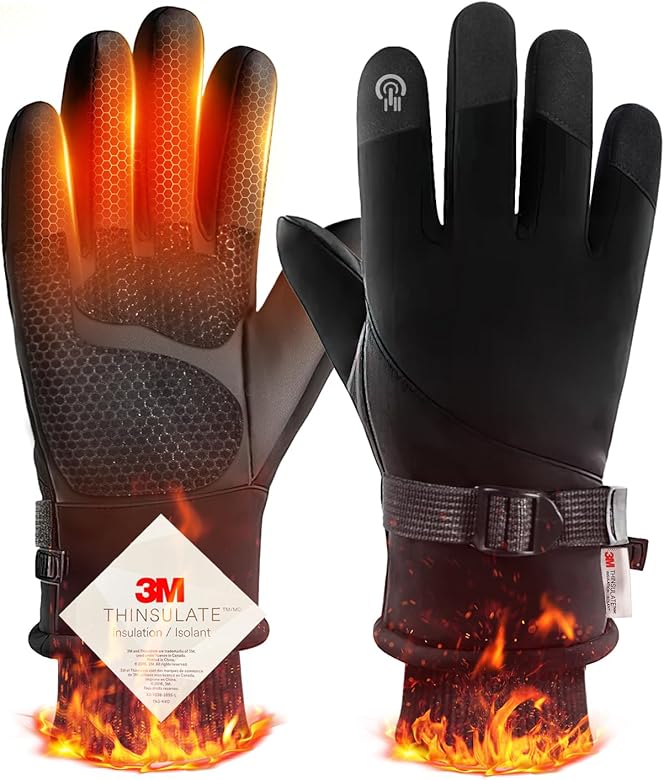 防寒グローブ 手袋 スマホ 防寒手袋 3Mシンサレート 冬 防水 革 裏起毛 楽天市場】【お買い物マラソン期間限定！100円OFFクーポン】手袋